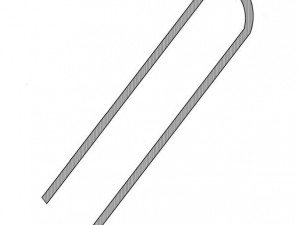 Скоба металлическая d=10, H=200 (AI, AIII)